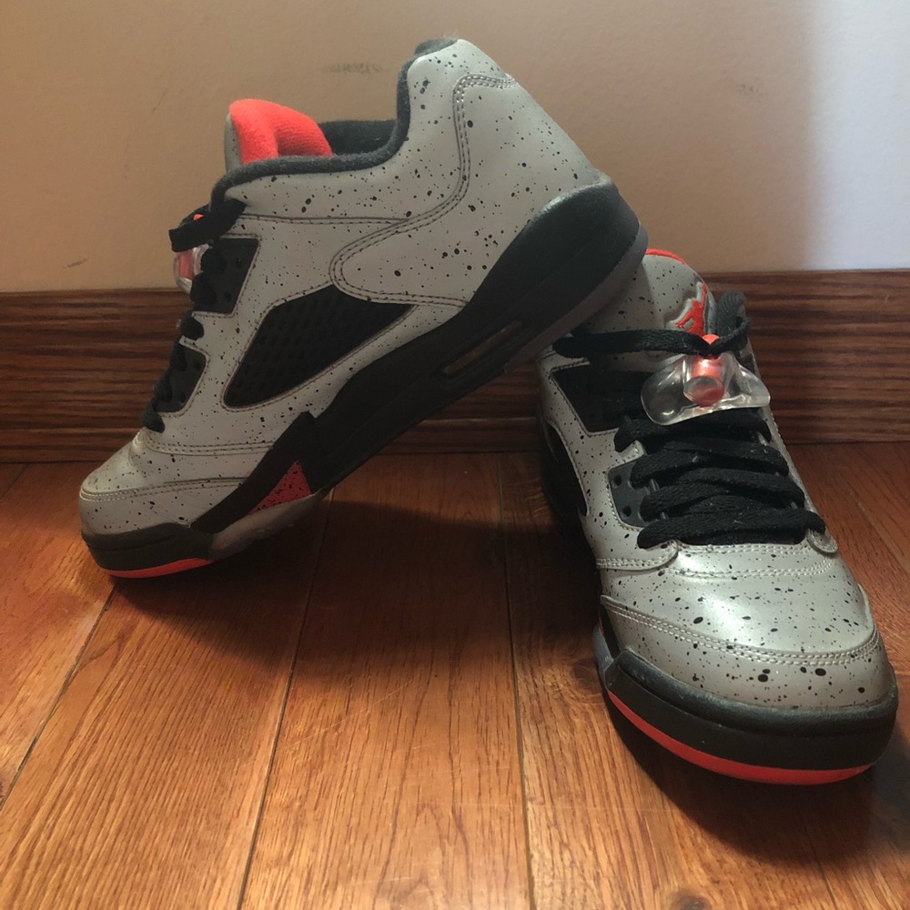 Neymar Air Jordan 5 Low Tops (worn once)